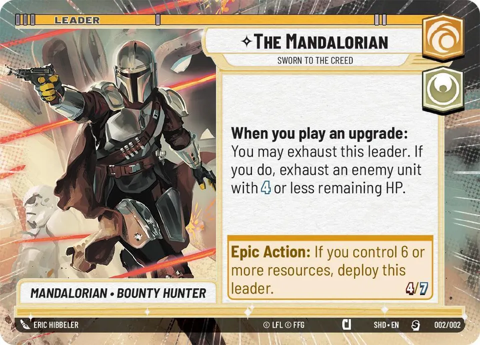 The Mandalorian - Sworn To The Creed from Prerelease Promos - Star Wars: Unlimited