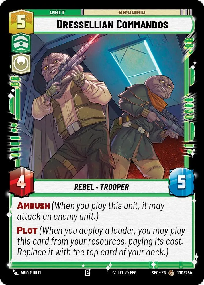 Commandos Dresselliens — Secrets of Power — Star Wars: Unlimited