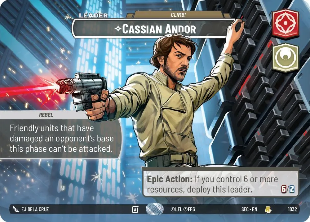 Cassian Andor - Grimpe ! — Secrets of Power — Star Wars: Unlimited