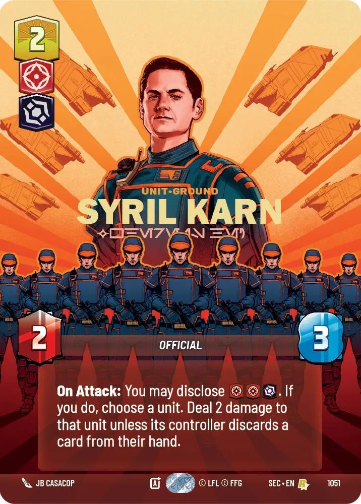 Syril Karn - Where Is He? — Secrets of Power — Star Wars: Unlimited