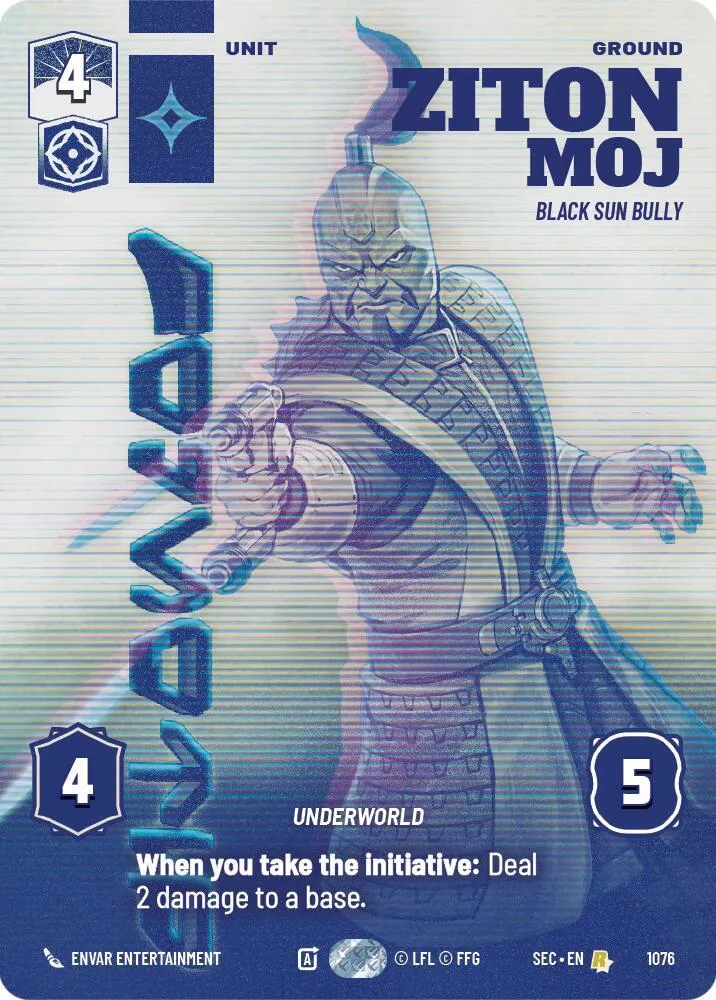 Ziton Moj - Black Sun Bully — Secrets of Power — Star Wars: Unlimited