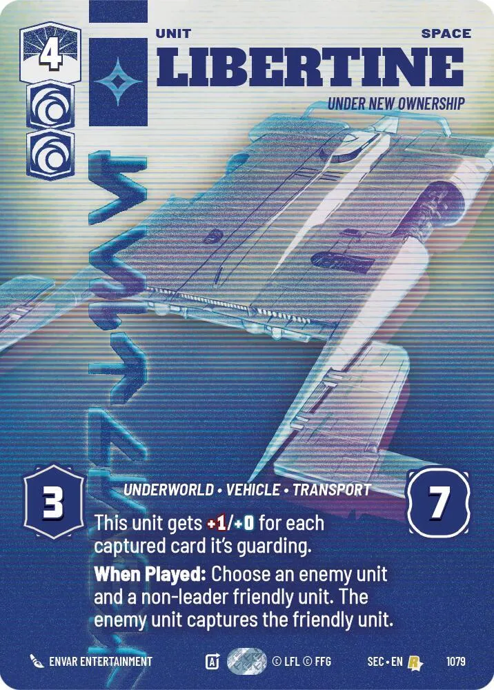 Libertine - Avec Son Nouveau Propriétaire — Secrets of Power — Star Wars: Unlimited