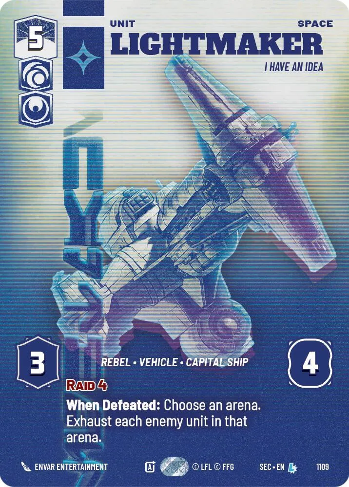 Lightmaker - I Have An Idea — Secrets of Power — Star Wars: Unlimited
