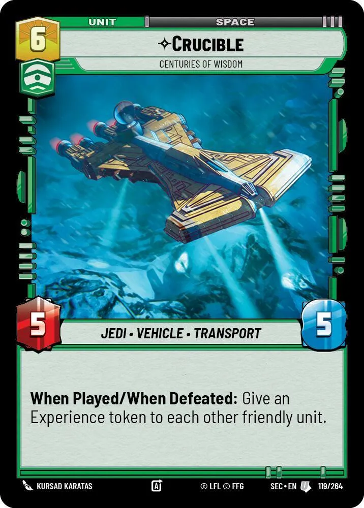 Crucible - Centuries of Wisdom — Secrets of Power — Star Wars: Unlimited
