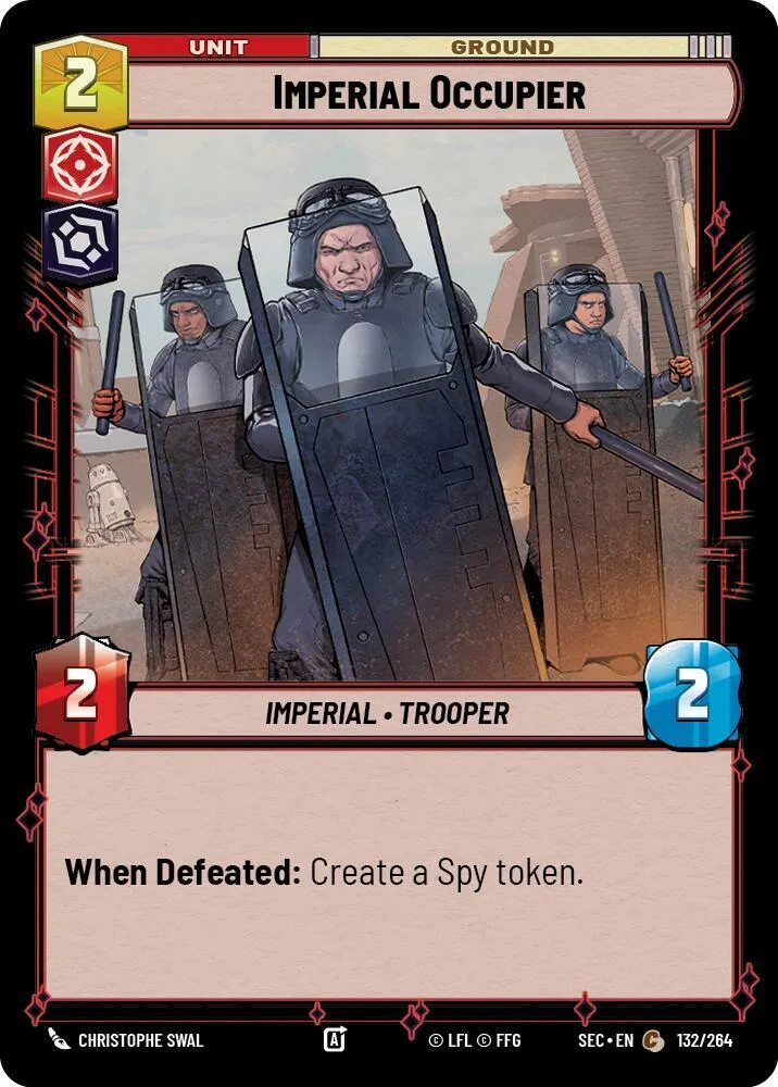Occupant Impérial — Secrets of Power — Star Wars: Unlimited