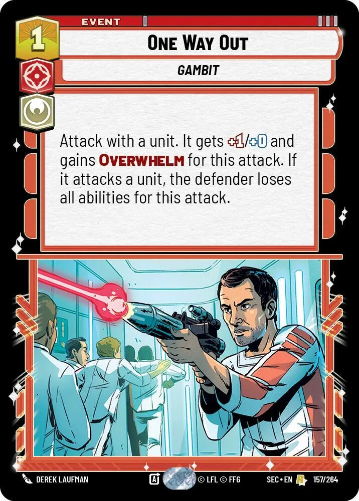 One Way Out — Secrets of Power — Star Wars: Unlimited