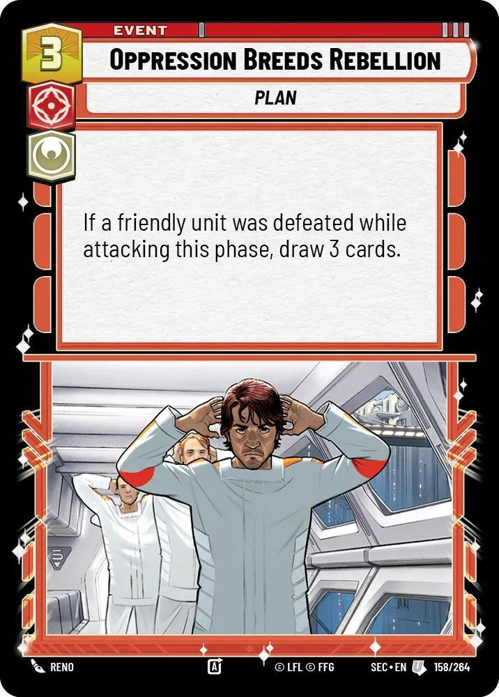 L'Oppression Nourrit la Rébellion — Secrets of Power — Star Wars: Unlimited