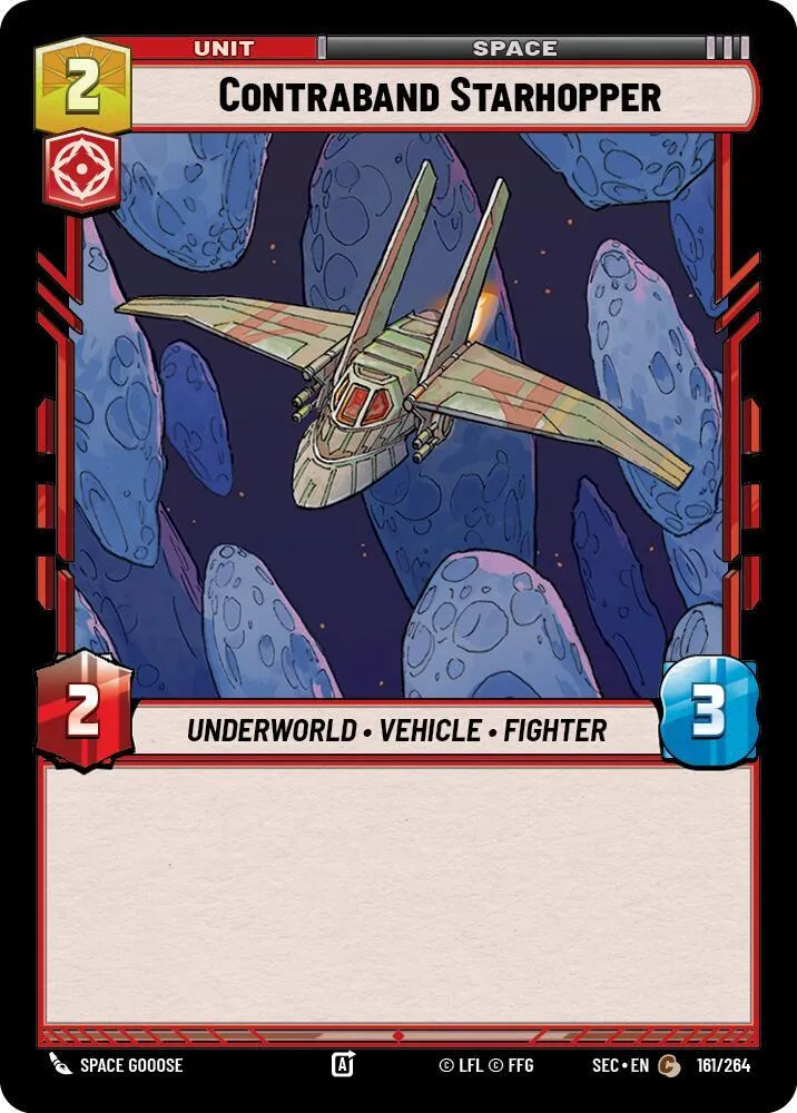 Starhopper de Contrebande — Secrets of Power — Star Wars: Unlimited