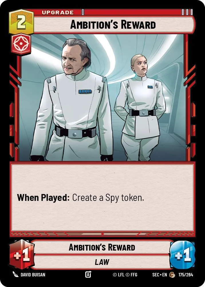 Récompenser l'Ambition — Secrets of Power — Star Wars: Unlimited