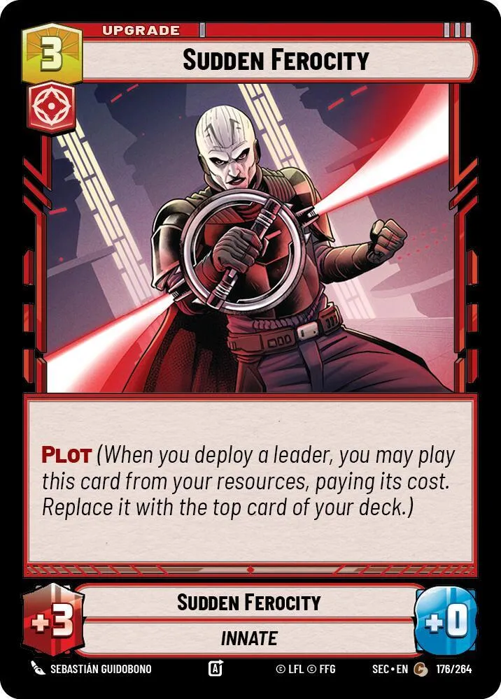 Sudden Ferocity — Secrets of Power — Star Wars: Unlimited