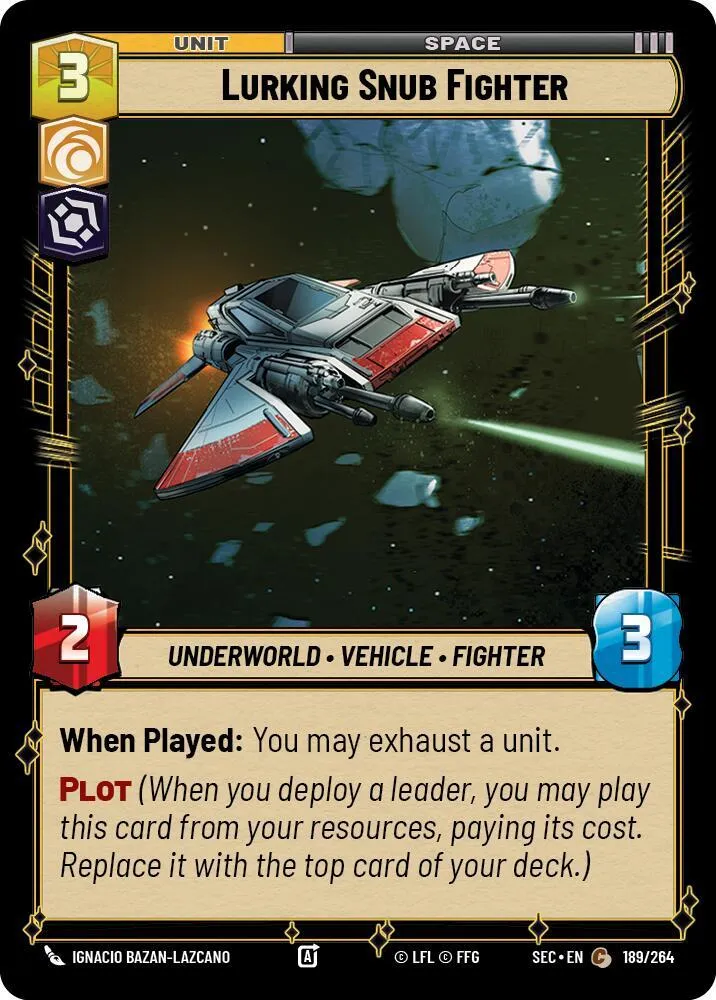 Chasseur Snub Rôdant — Secrets of Power — Star Wars: Unlimited