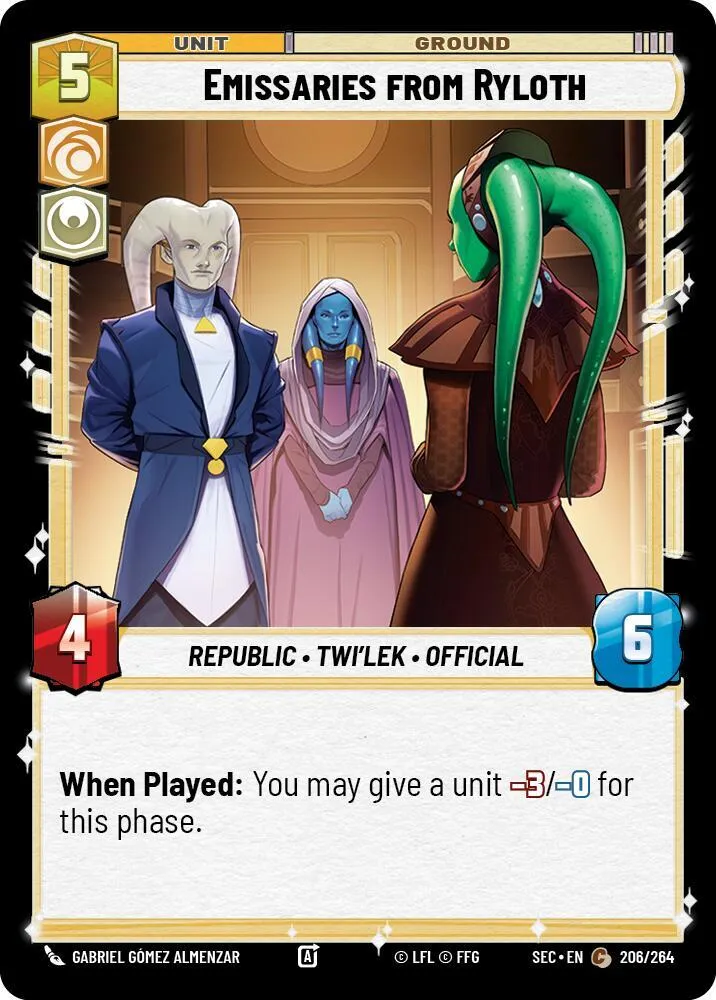 Émissaires de Ryloth — Secrets of Power — Star Wars: Unlimited