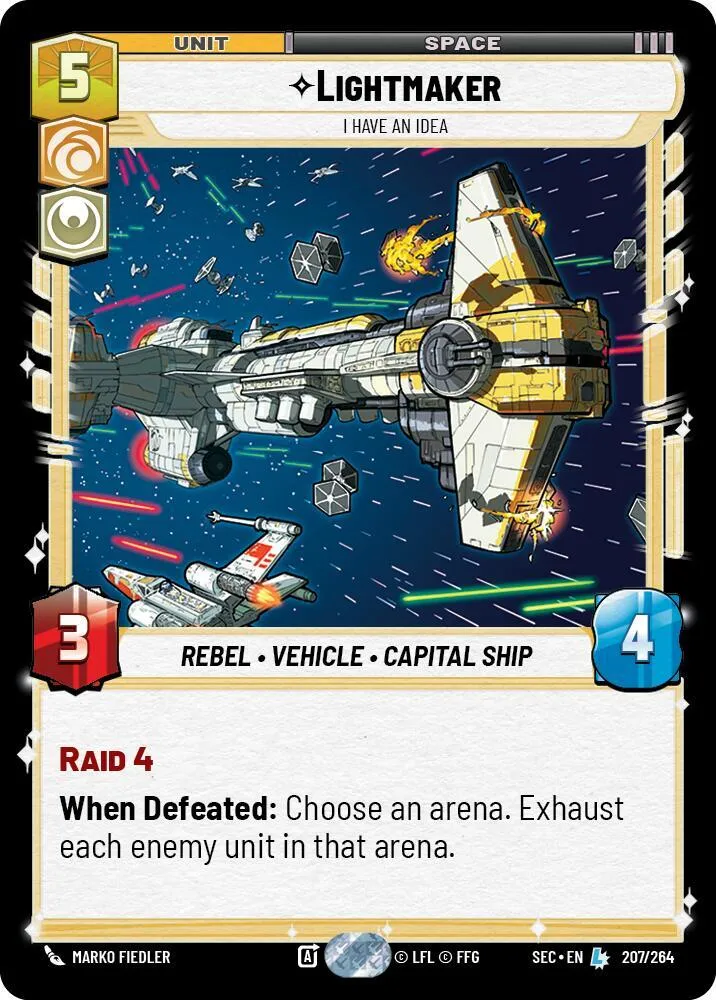 Lightmaker - I Have An Idea — Secrets of Power — Star Wars: Unlimited