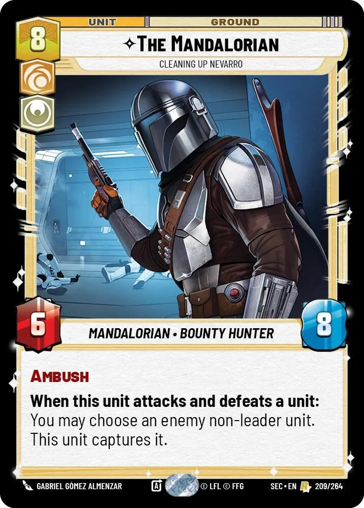Le Mandalorien - Fait Le Ménage Sur Nevarro — Secrets of Power — Star Wars: Unlimited