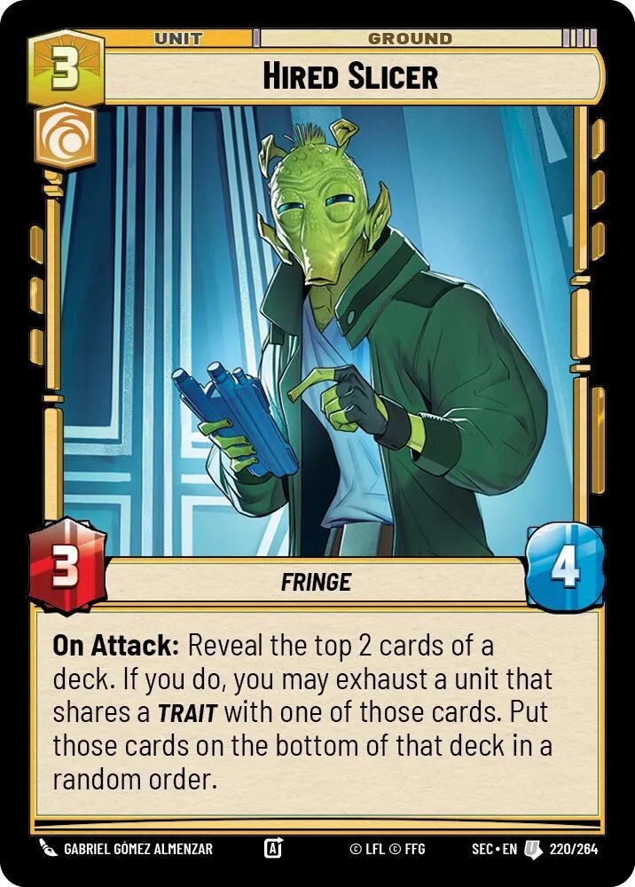 Hacker Embauché — Secrets of Power — Star Wars: Unlimited
