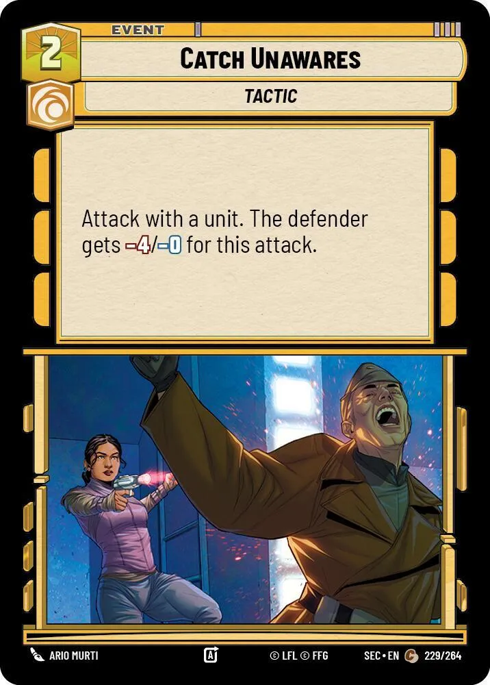 Prendre de Court — Secrets of Power — Star Wars: Unlimited