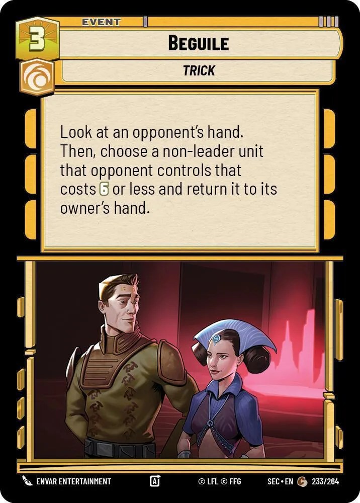 Séduire — Secrets of Power — Star Wars: Unlimited