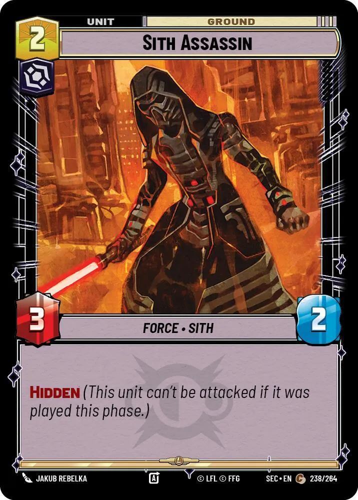 Assassin Sith — Secrets of Power — Star Wars: Unlimited