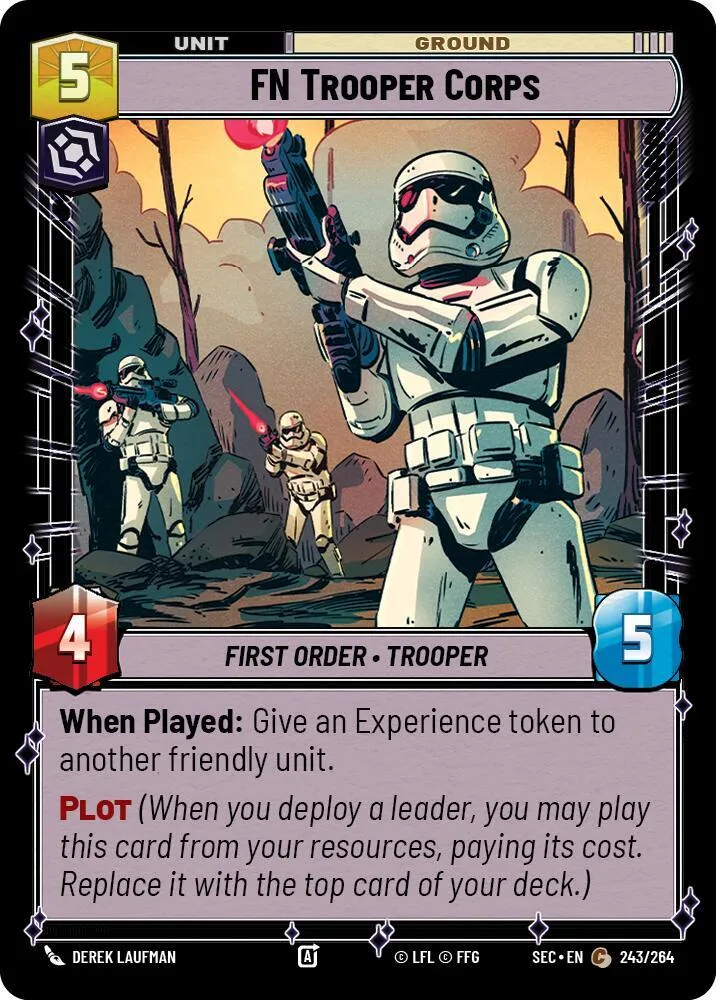Soldats du Corps FN — Secrets of Power — Star Wars: Unlimited