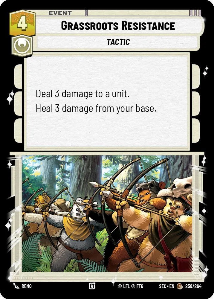 Résistance Communautaire — Secrets of Power — Star Wars: Unlimited