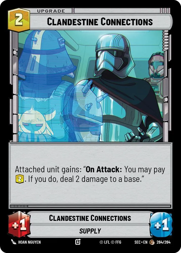 Clandestine Connections — Secrets of Power — Star Wars: Unlimited