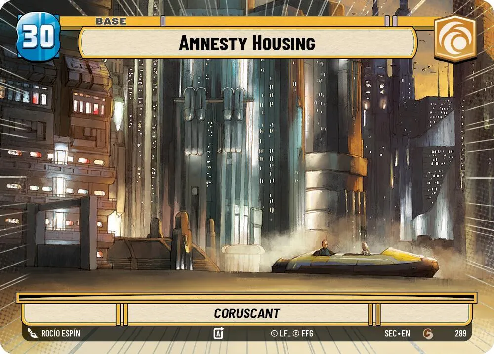 Amnesty Housing // Spy — Secrets of Power — Star Wars: Unlimited