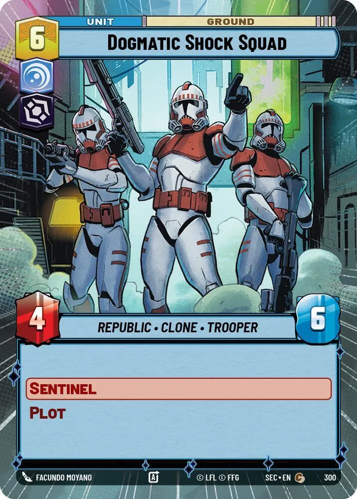 Escouade de Choc Dogmatique — Secrets of Power — Star Wars: Unlimited