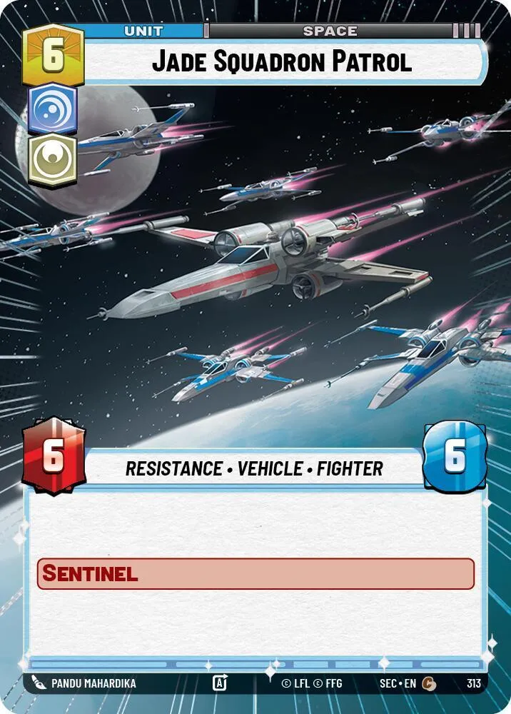 Patrouille de l'Escadron Jade — Secrets of Power — Star Wars: Unlimited