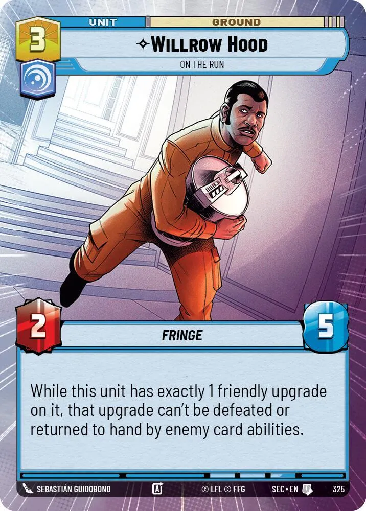 Willrow Hood - En Fuite — Secrets of Power — Star Wars: Unlimited