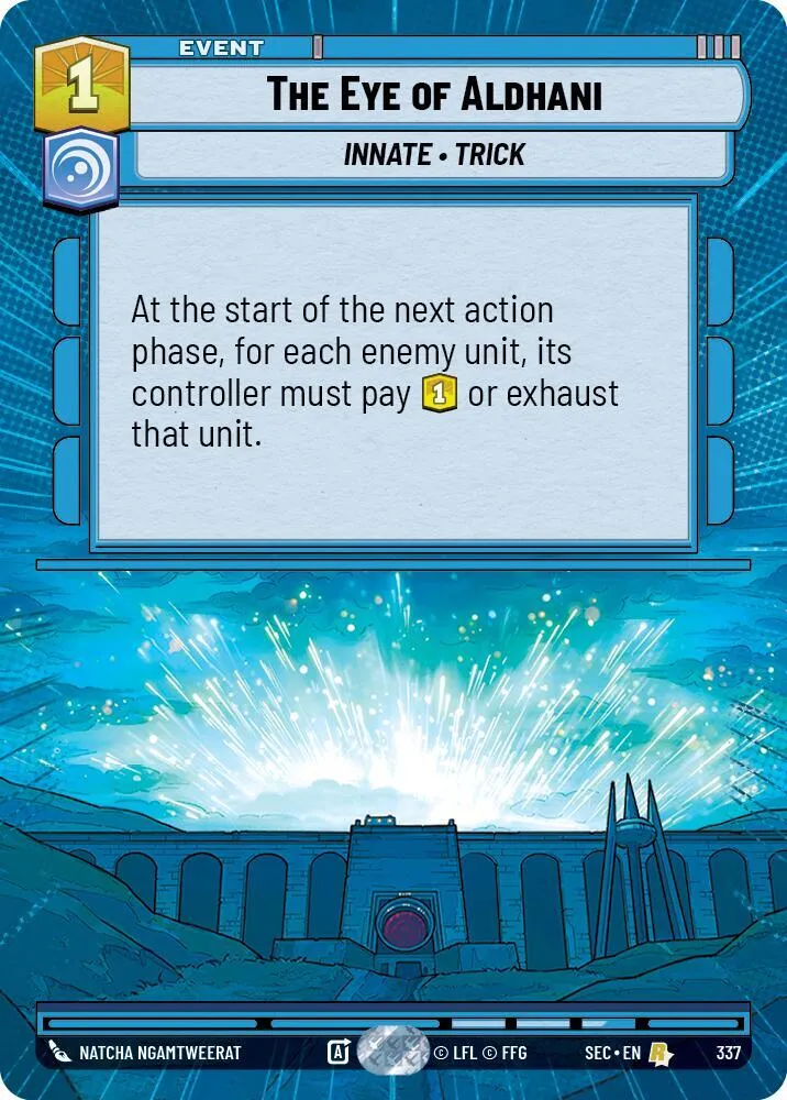 The Eye of Aldhani — Secrets of Power — Star Wars: Unlimited