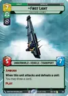 Product image for First Light - Threatening Elegance