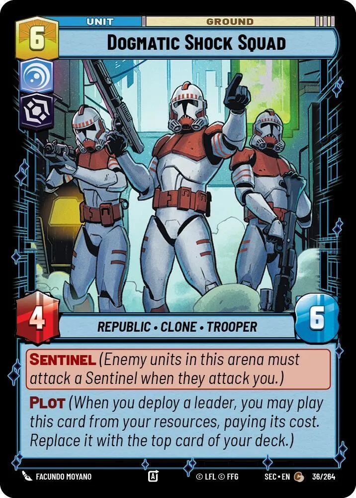 Dogmatic Shock Squad — Secrets of Power — Star Wars: Unlimited