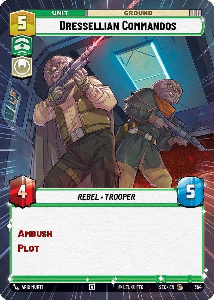 Commandos Dresselliens — Secrets of Power — Star Wars: Unlimited