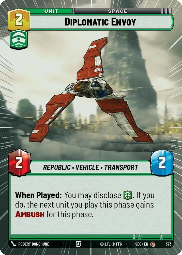 Envoyé Diplomatique — Secrets of Power — Star Wars: Unlimited