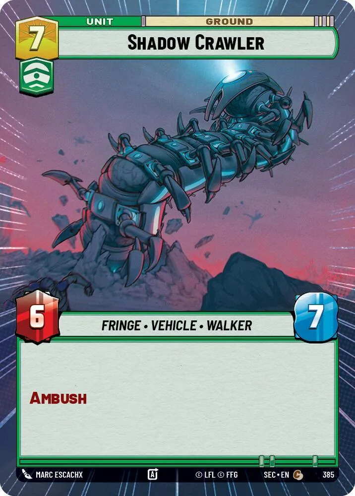 Shadow Crawler — Secrets of Power — Star Wars: Unlimited