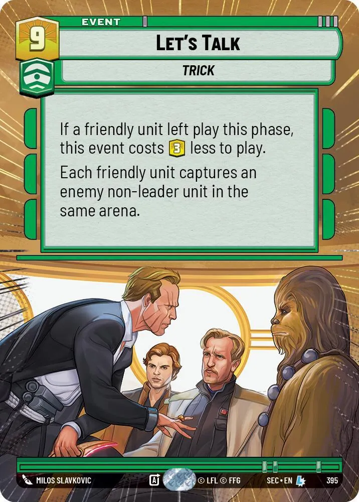 Let's Talk — Secrets of Power — Star Wars: Unlimited