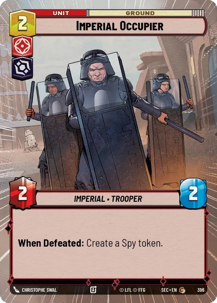 Occupant Impérial — Secrets of Power — Star Wars: Unlimited