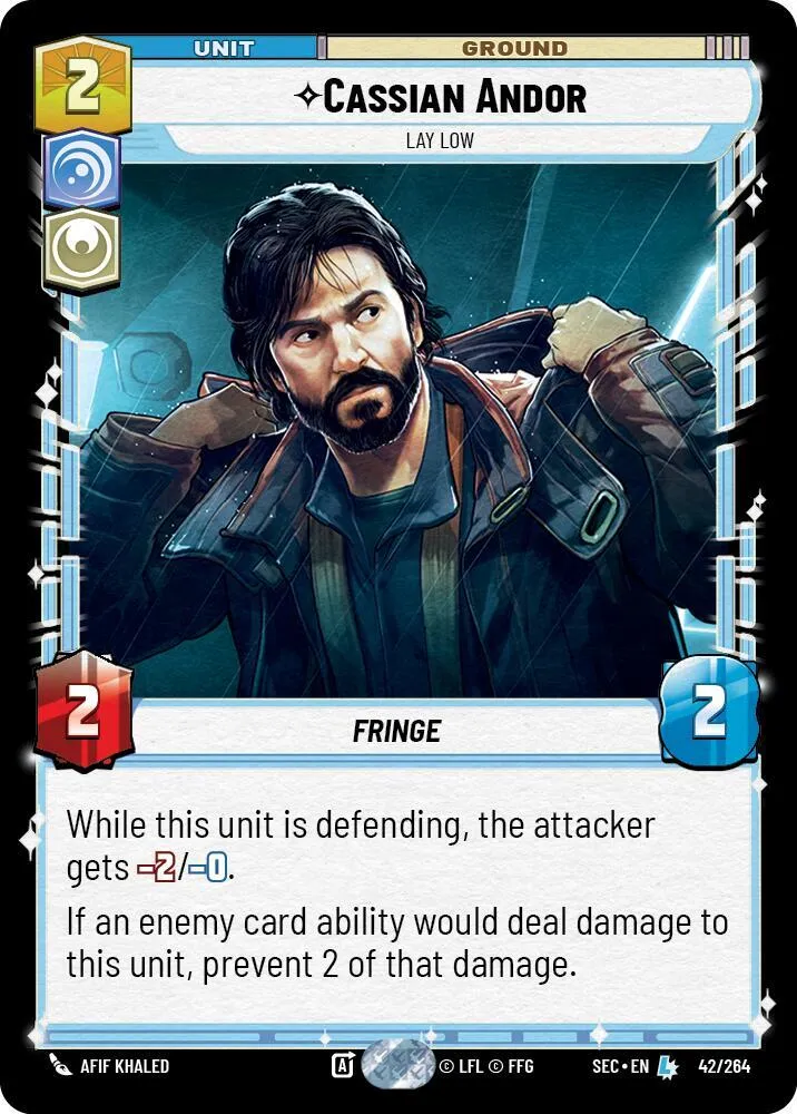 Cassian Andor - Lay Low — Secrets of Power — Star Wars: Unlimited
