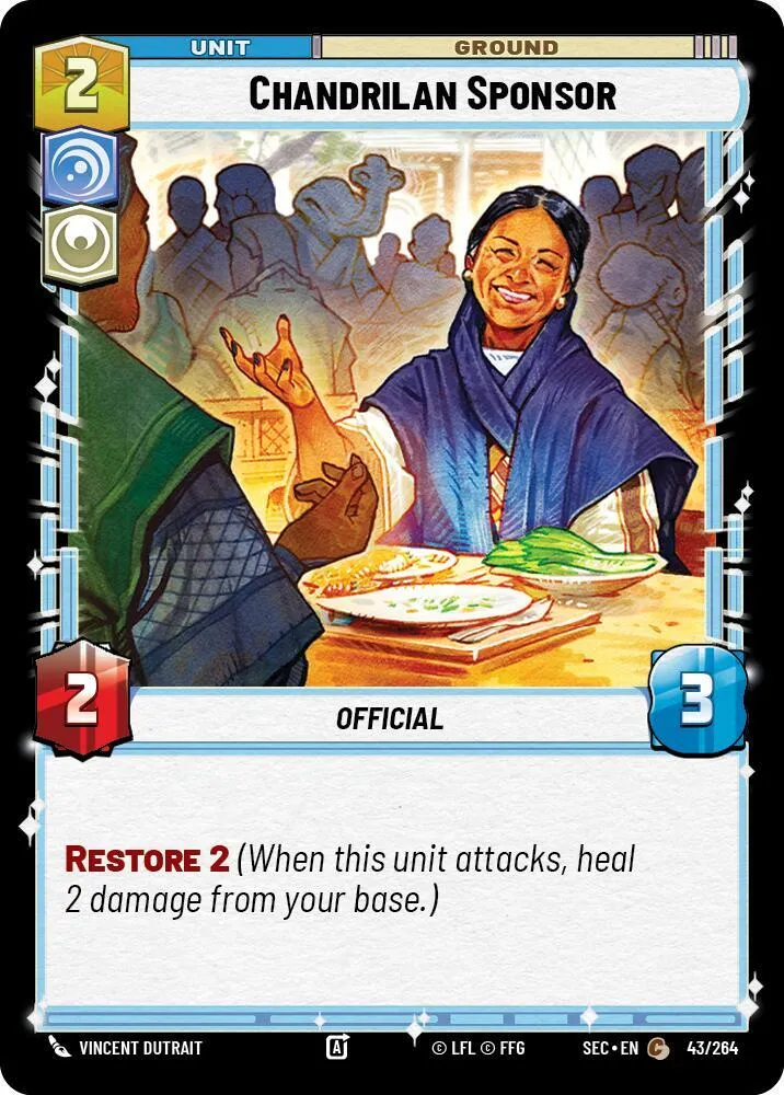 Sponsor Chandrilan — Secrets of Power — Star Wars: Unlimited