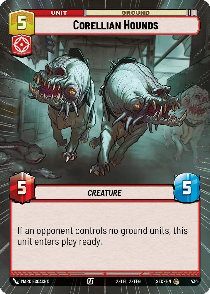 Limiers Corelliens — Secrets of Power — Star Wars: Unlimited