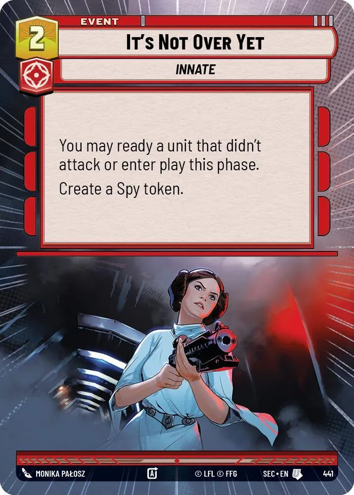 Tout n'Est pas Encore Fini — Secrets of Power — Star Wars: Unlimited