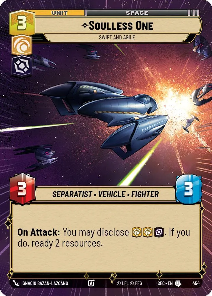 Soulless One - Rapide Et Agile — Secrets of Power — Star Wars: Unlimited