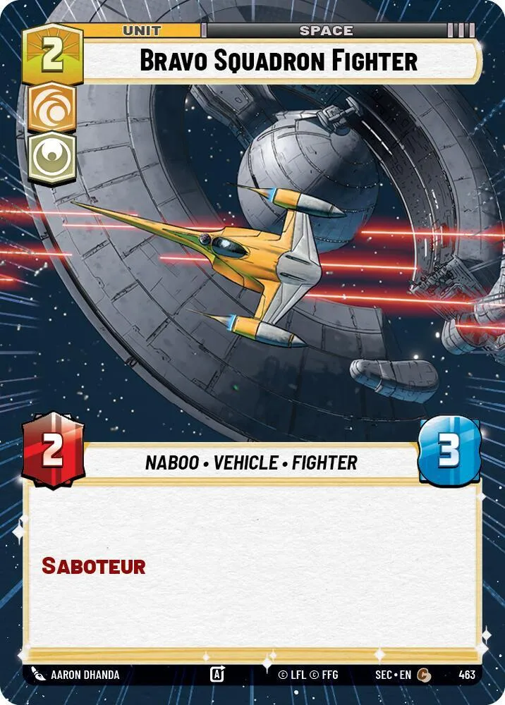 Chasseur de l'Escadron Bravo — Secrets of Power — Star Wars: Unlimited