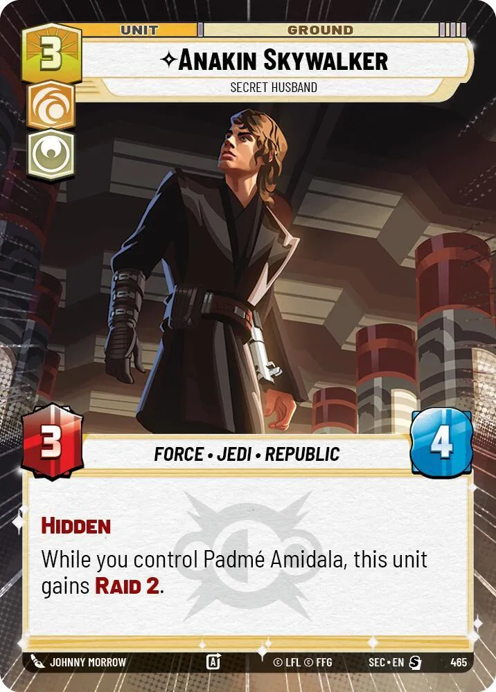 Anakin Skywalker - Secret Husband — Secrets of Power — Star Wars: Unlimited