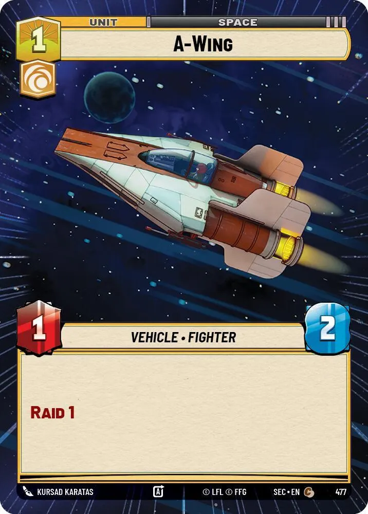 A-Wing — Secrets of Power — Star Wars: Unlimited