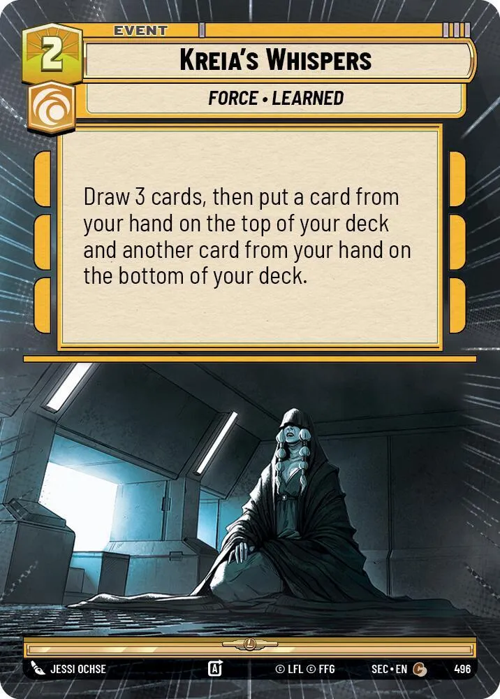 Murmures de Kreia — Secrets of Power — Star Wars: Unlimited