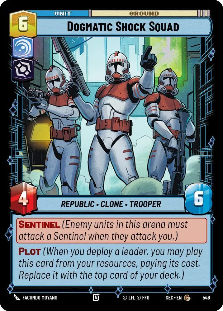 Escouade de Choc Dogmatique — Secrets of Power — Star Wars: Unlimited