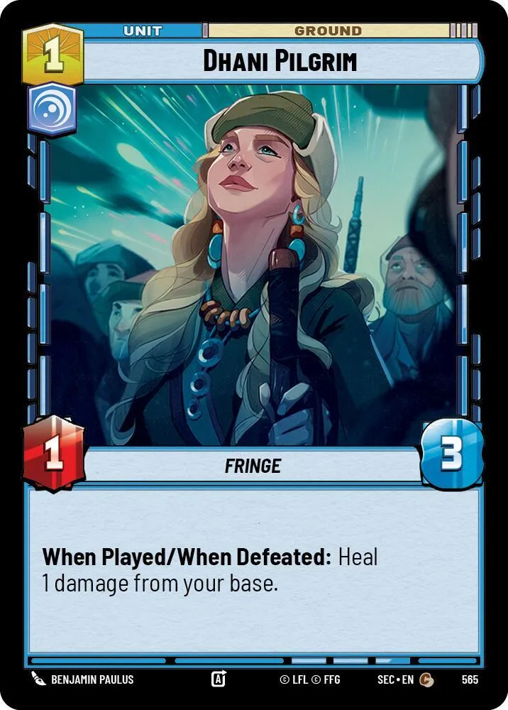 Pèlerine Dhani — Secrets of Power — Star Wars: Unlimited