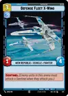 Product image for X-Wing de la Flotte de Défense