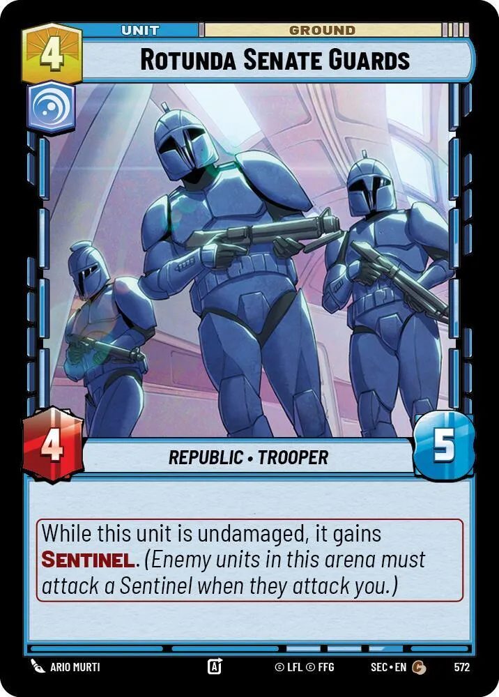 Gardes de la Rotonde du Sénat — Secrets of Power — Star Wars: Unlimited
